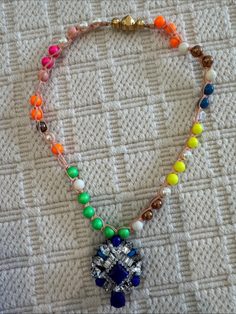 Shourouk Rosario Swarovski Crystal Necklace